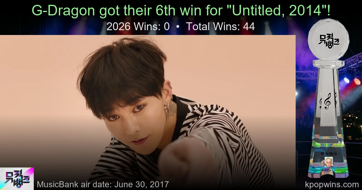 G-Dragon - Untitled, 2014